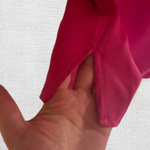 Floreat for Anthropologie silk tank, size Medium - hot pink, versatile, awesome. - Picture 6 of 6